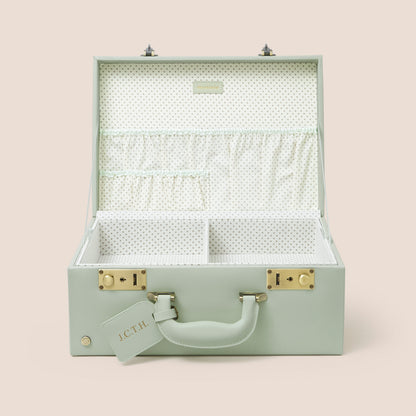 memory box | keepsake case in sage green