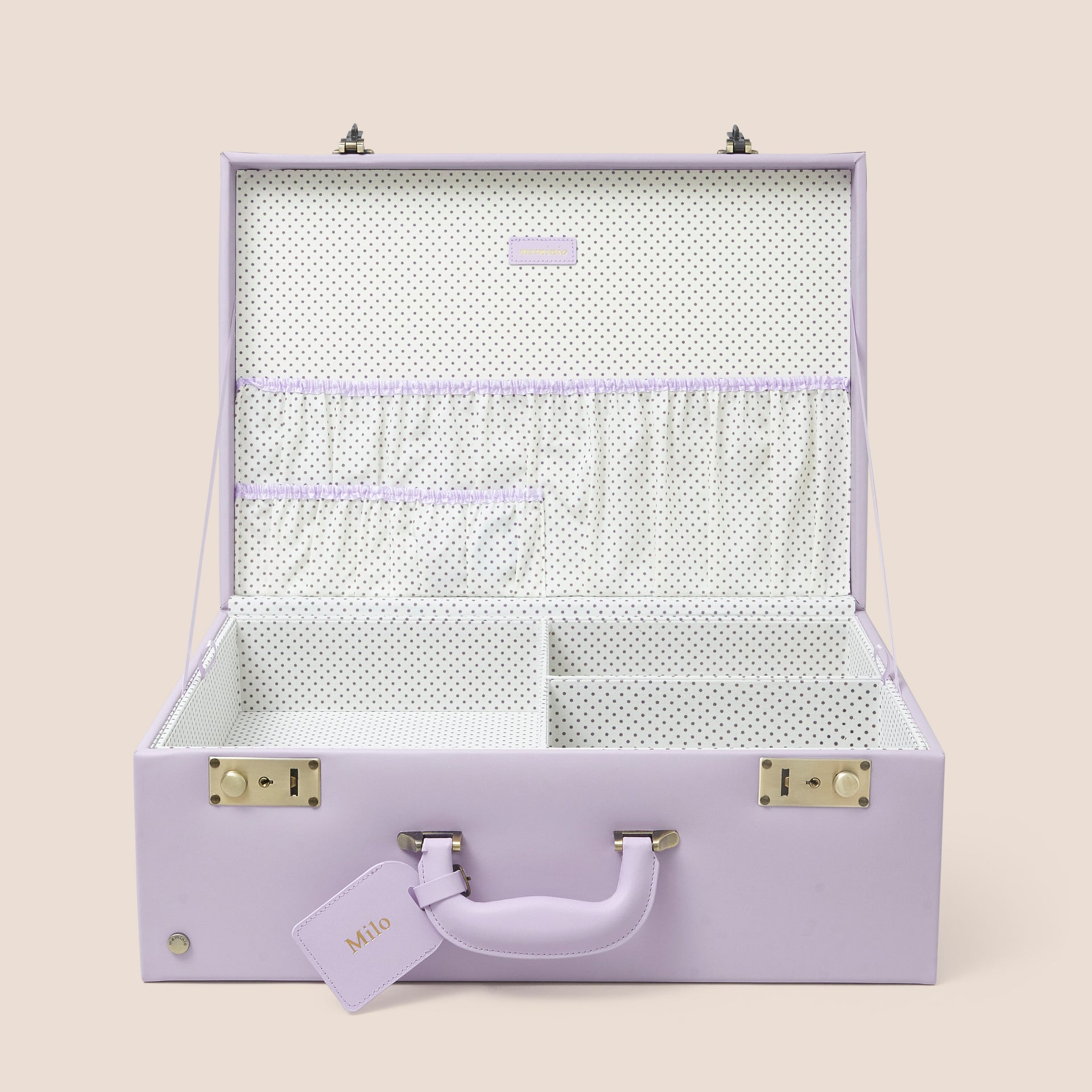 large memory box keepsake box lavender