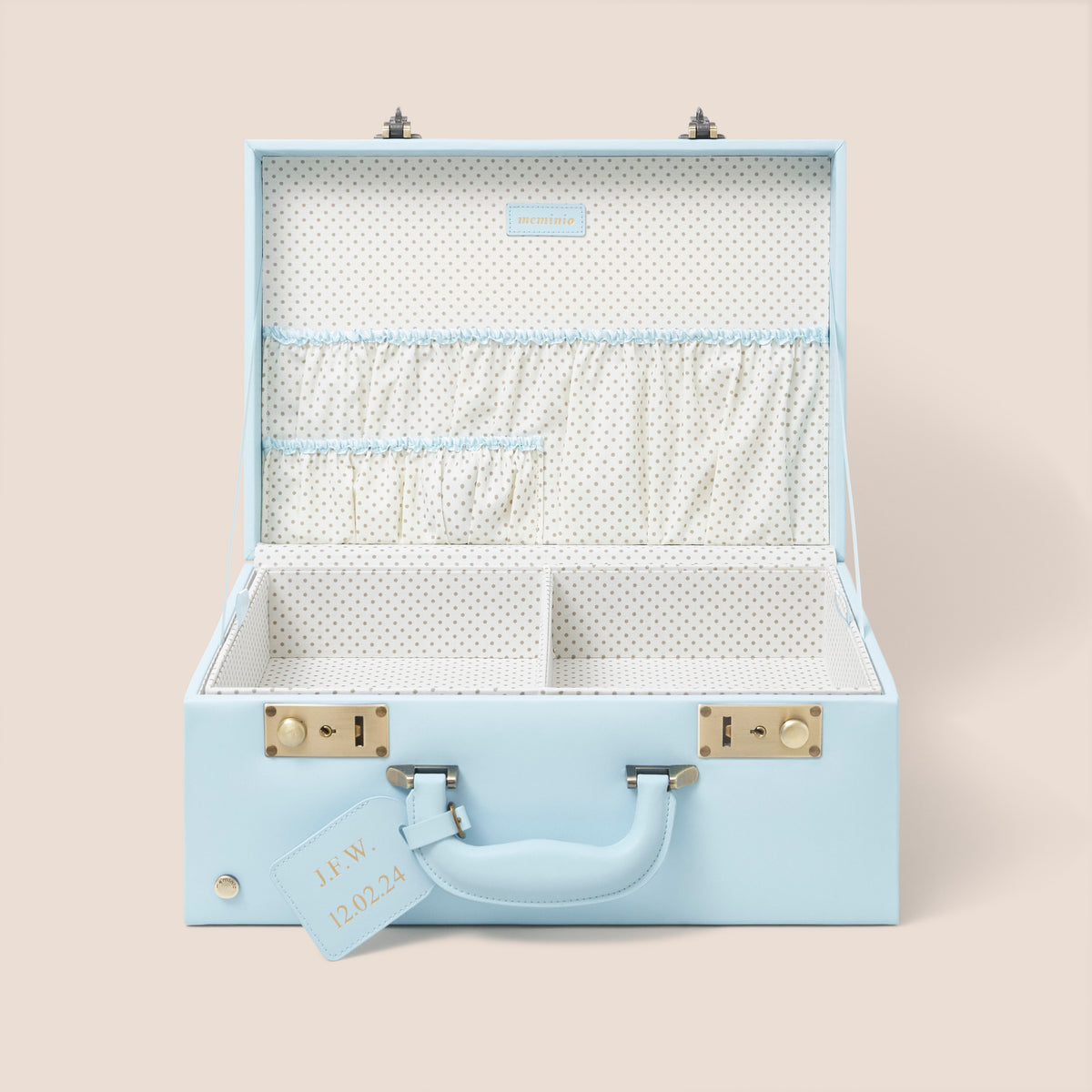 memory box | keepsake case in baby blue