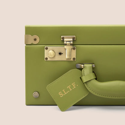 memory box | keepsake case in olive green | limited edition