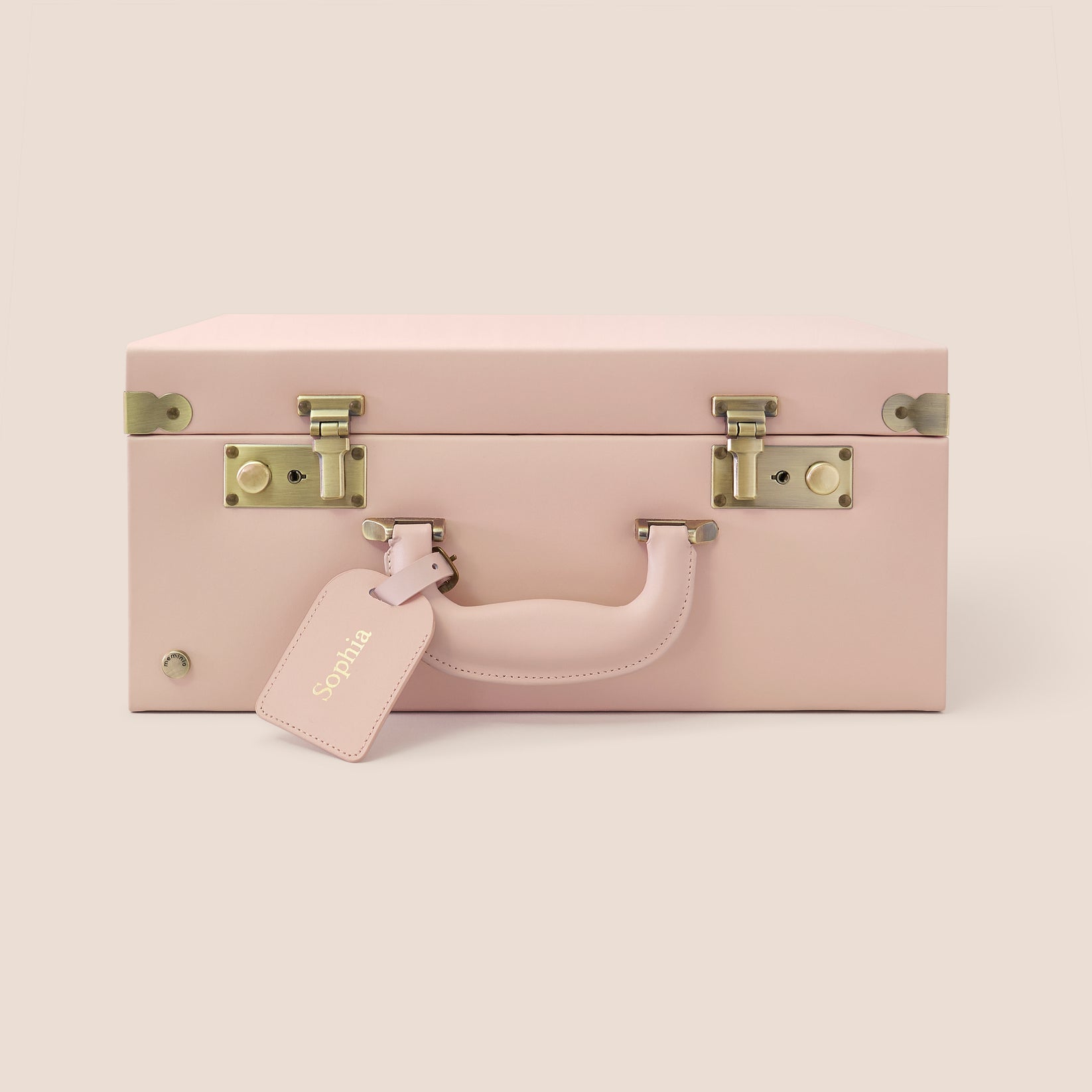 memory box | keepsake case in blush pink – meminio
