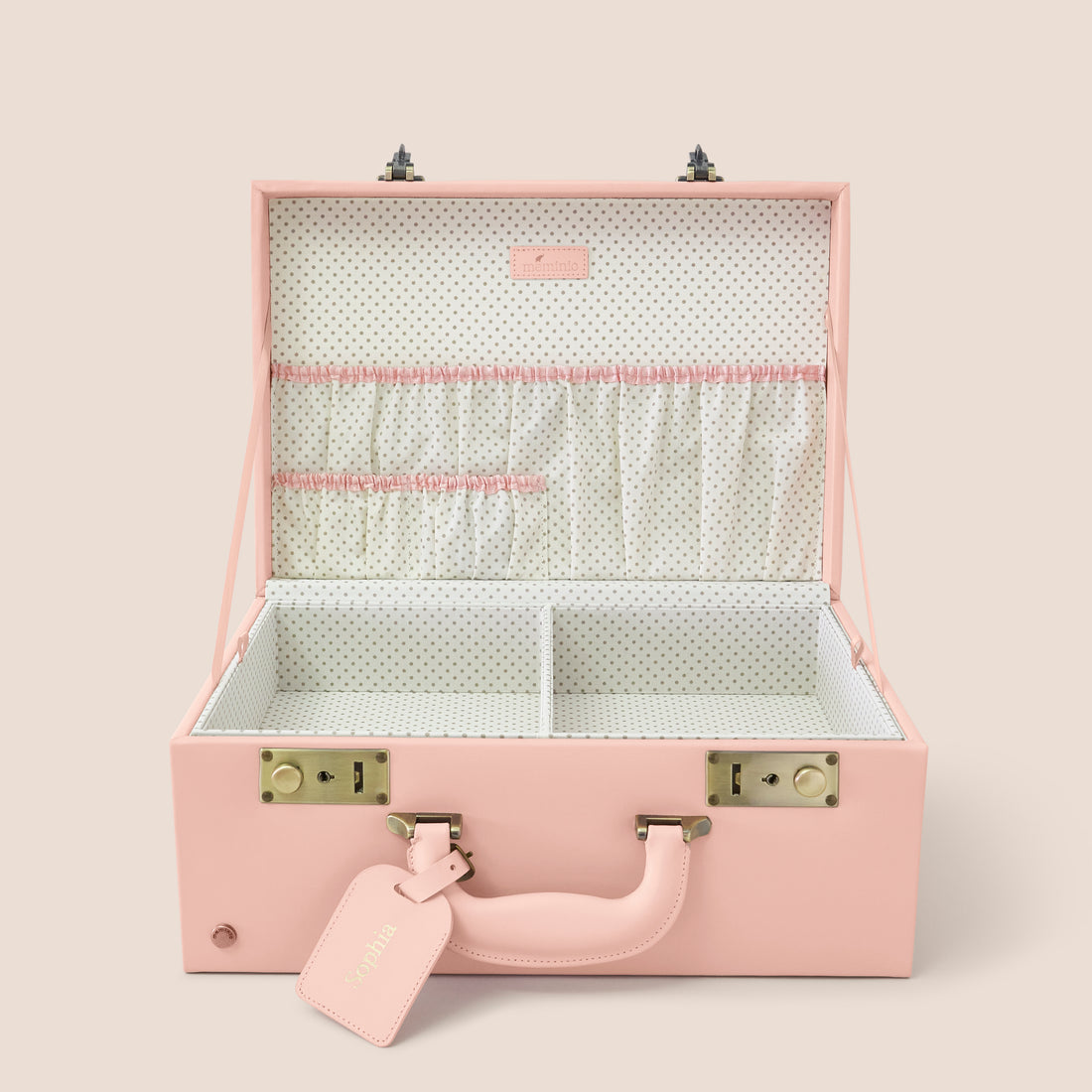 memory box | keepsake case in blush pink