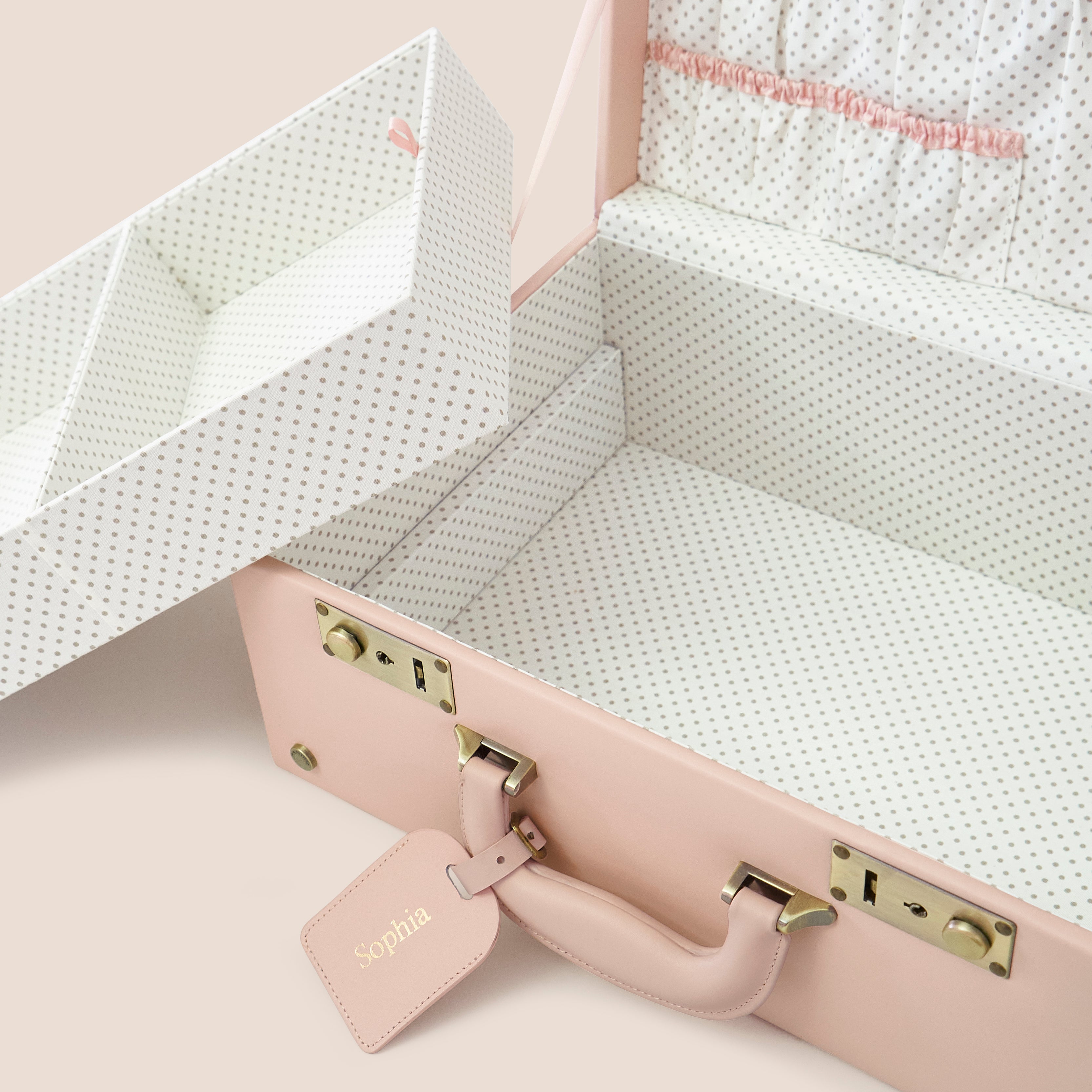memory box | keepsake case in blush pink