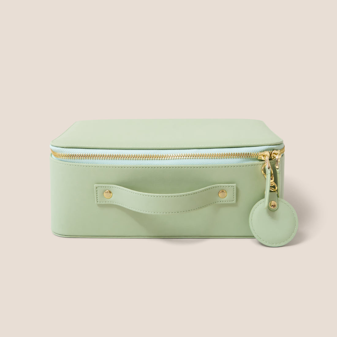 little keepers case in soft mint green