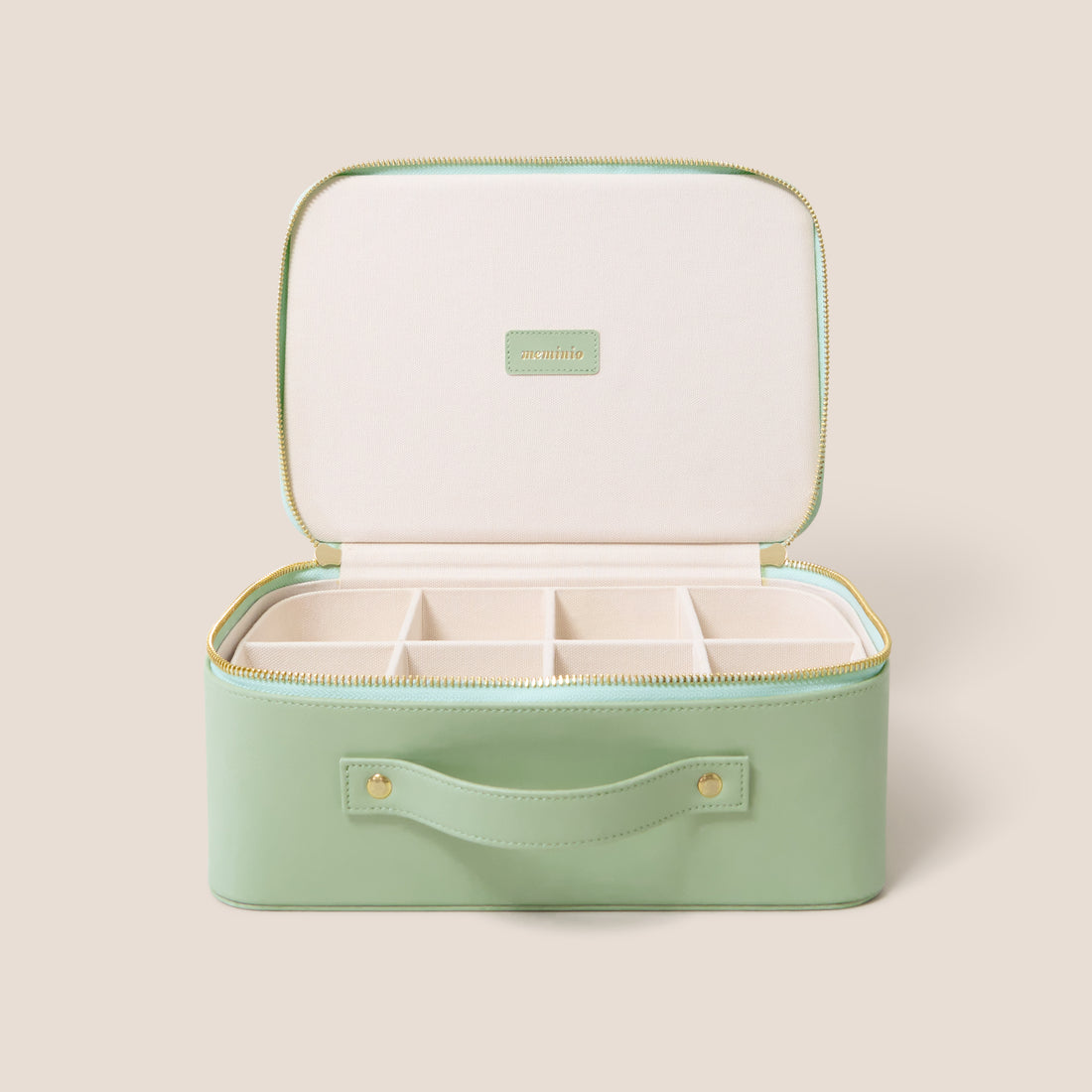 little keepers case in soft mint green