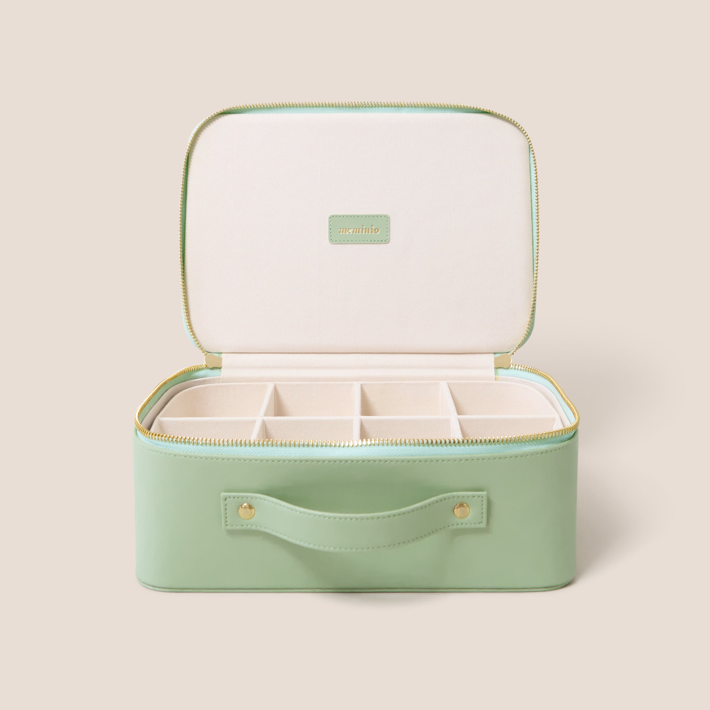 little keepers case in soft mint green