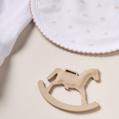 oat memory keepsake case x blue almonds gift set in beige