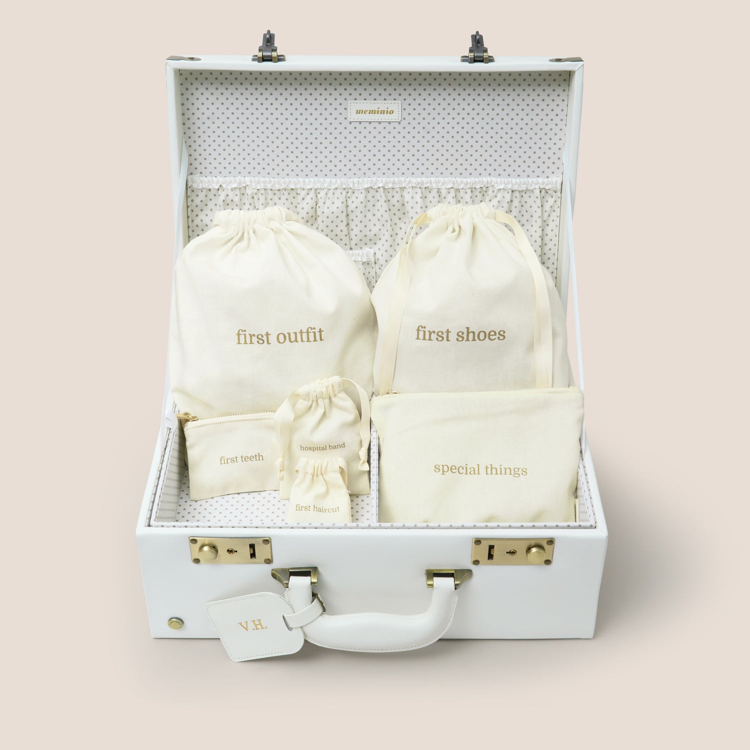 baby keepsake bag set