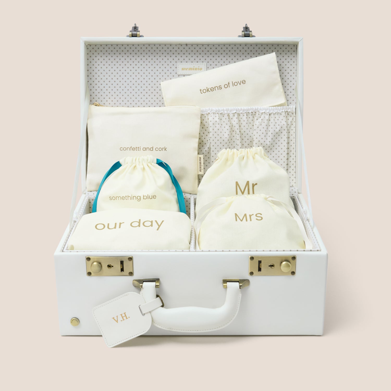 wedding keepsake bag set