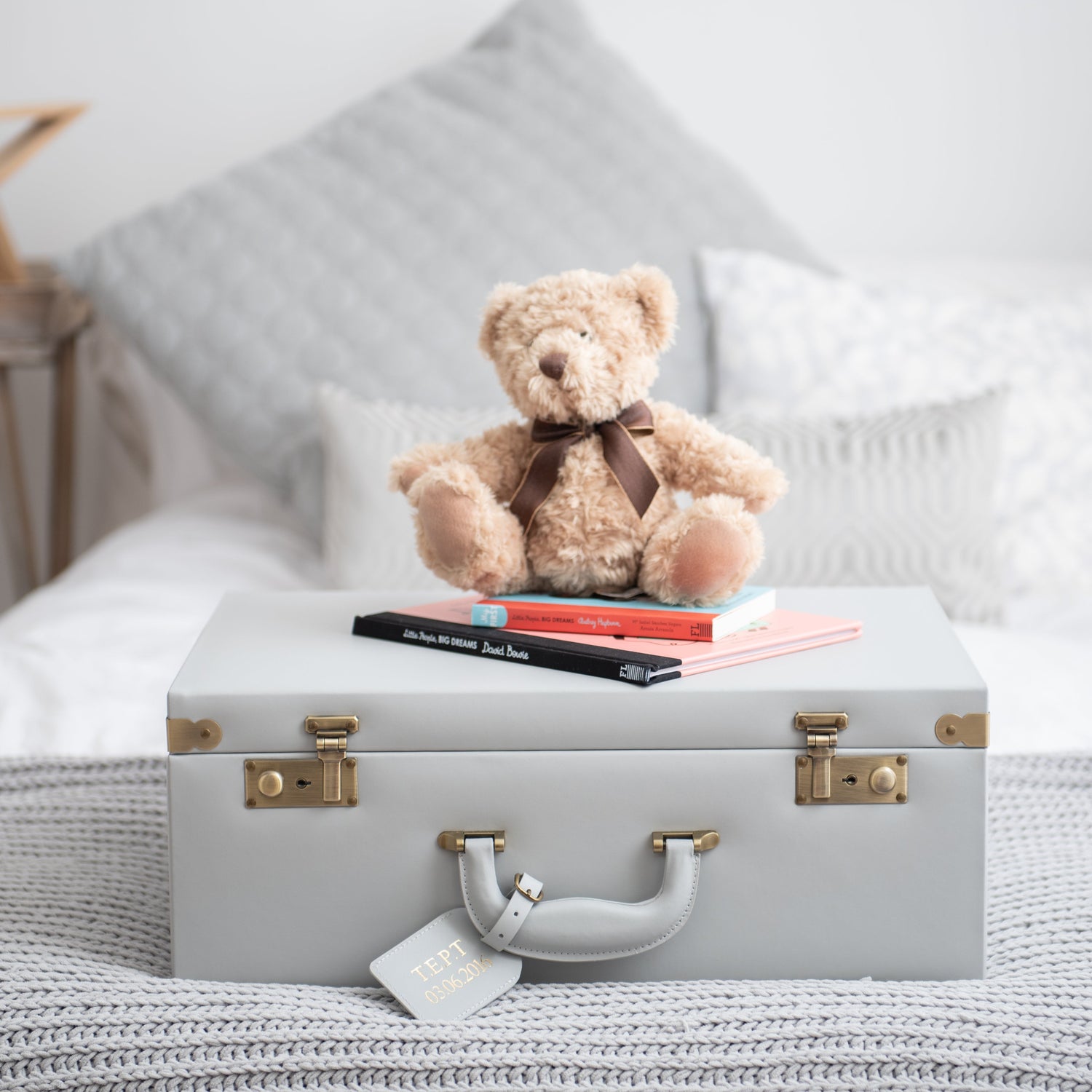 Large Memory Case in Grey | Meminio Memory Cases