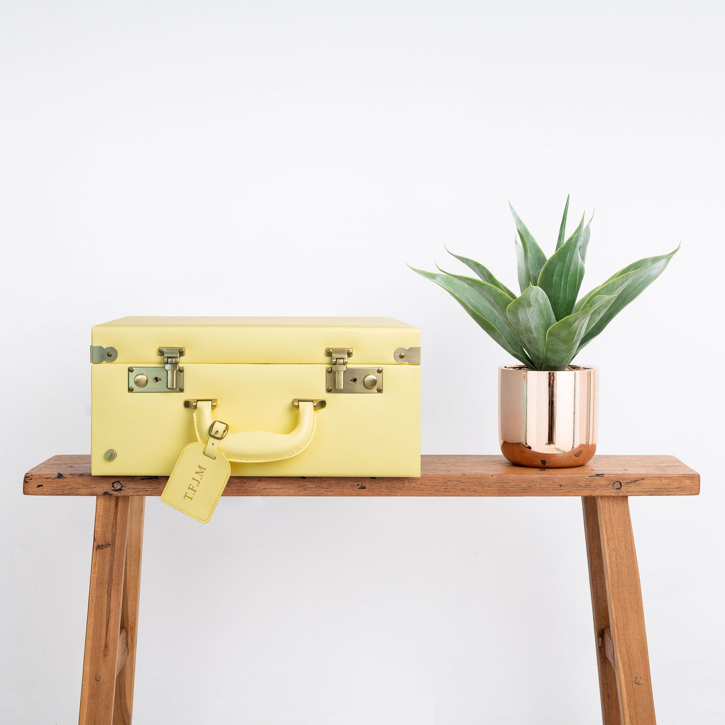 memory box | keepsake case in primrose yellow