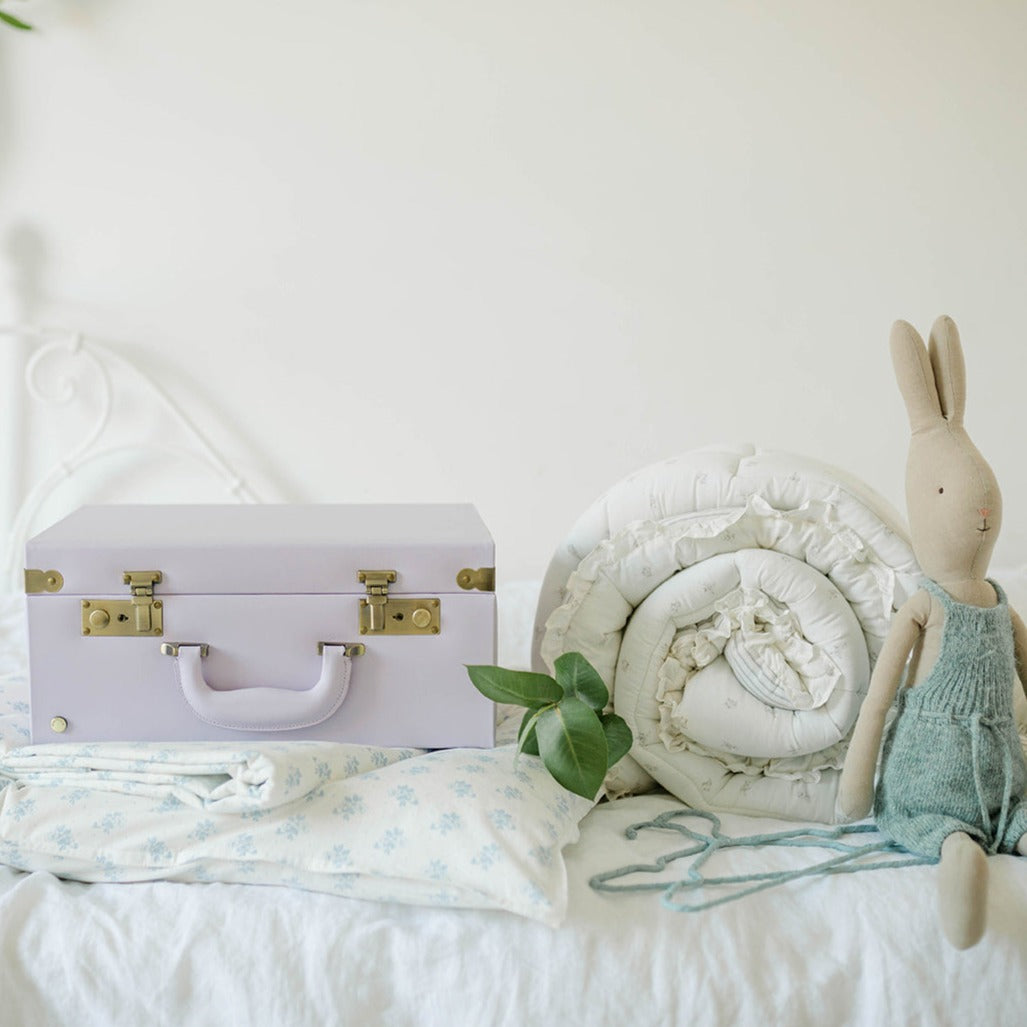 memory box | keepsake case in lavender purple