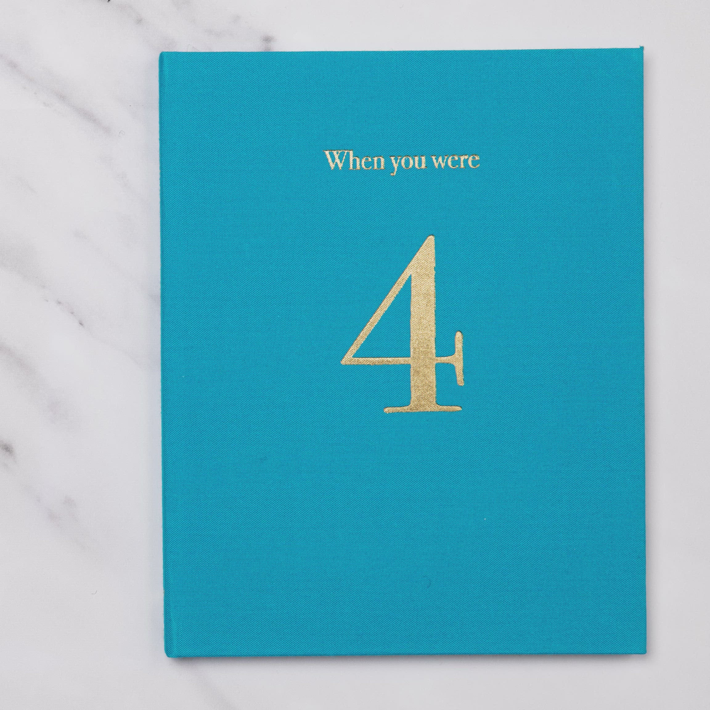 als du 4 warst, ein Rekordbuch