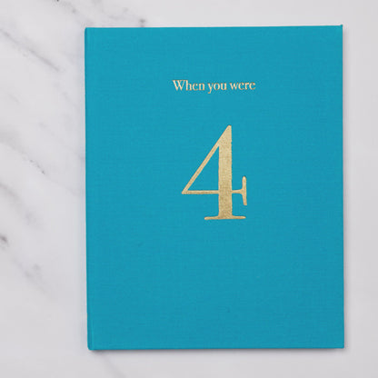 als du 4 warst, ein Rekordbuch