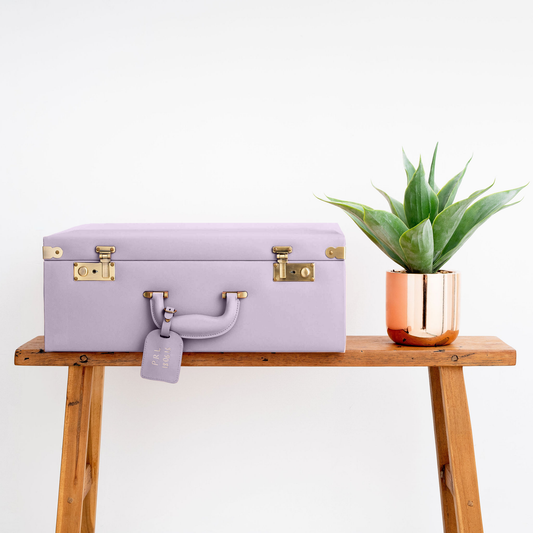 large memory box | keepsake case in lavender purple - PRE ORDER