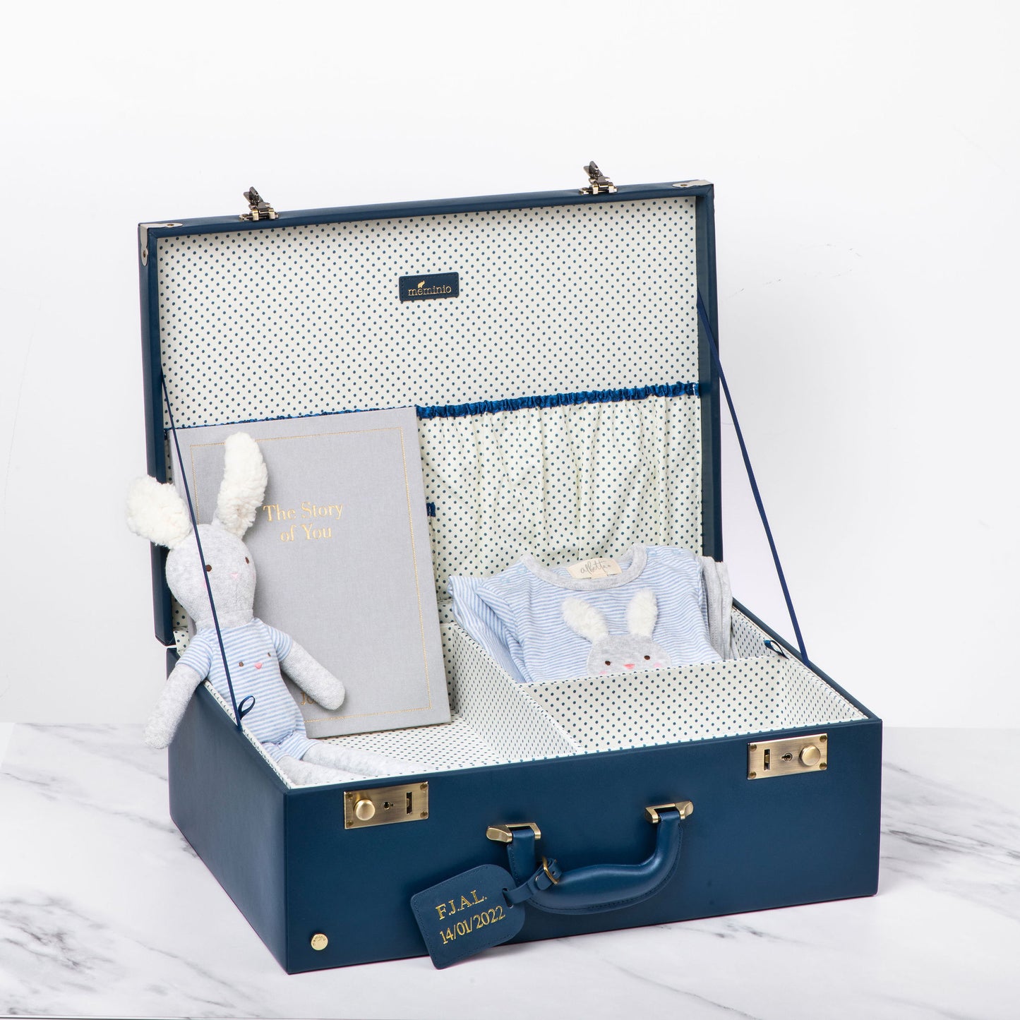 large memory box | keepsake case bunny bundle gift set