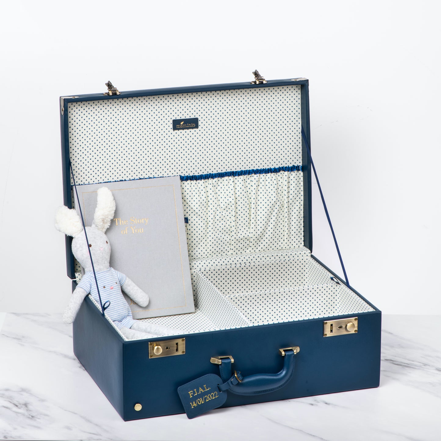 large memory box | keepsake case bunny gift set