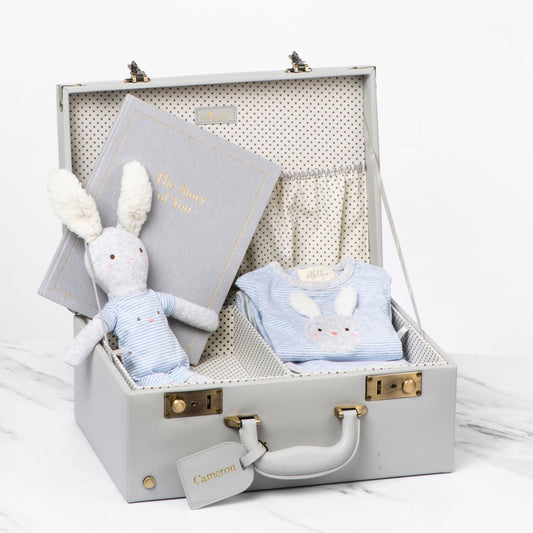 Boîte à mémoire | coffret cadeau en forme de lapin avec étui souvenir