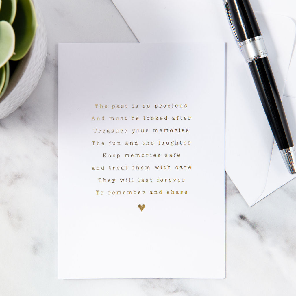 poetic memory gift card