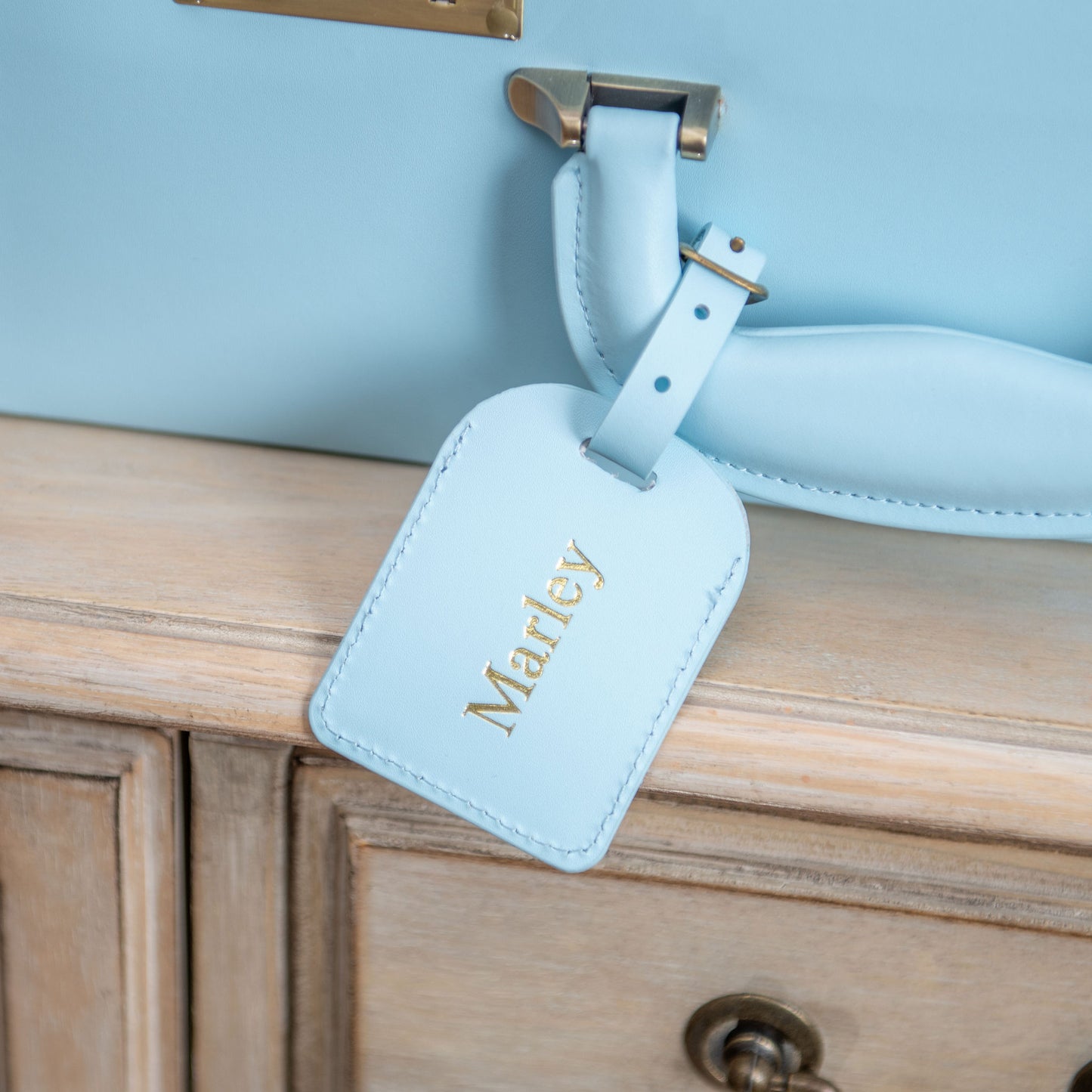 memory box | keepsake case in baby blue