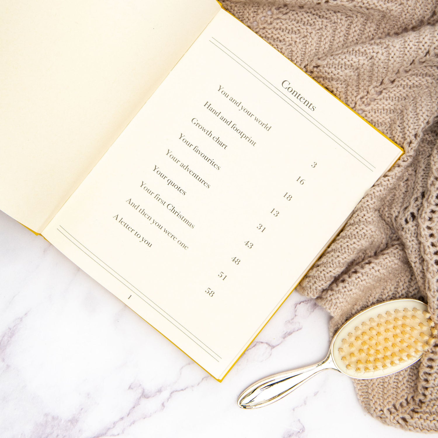 when you were small | a record book in blue